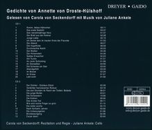 Droste-Hülshoff,Annette von:Da floss ihr grünes Blut, 2 CDs