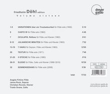 Friedhelm Döhl (1936-2018): Kammermusik für Flöte, CD