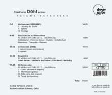 Friedhelm Döhl (1936-2018): Musik für Violine &amp; Cello, CD