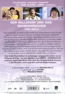 Der Millionär und das Waisenmädchen, DVD