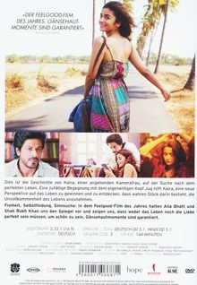 Dear Zindagi - Liebesbrief an das Leben, DVD