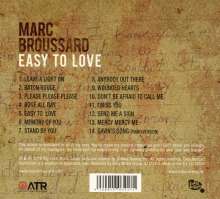 Marc Broussard: Easy To Love, CD