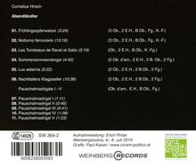Cornelius Hirsch (geb. 1954): Kammermusik "Abendländler", CD