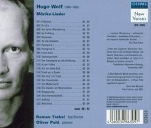 Hugo Wolf (1860-1903): Mörike-Lieder, CD