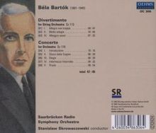 Bela Bartok (1881-1945): Divertimento für Streicher Sz.113, CD