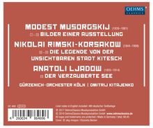 Modest Mussorgsky (1839-1881): Bilder einer Ausstellung (Orchesterfassung), CD