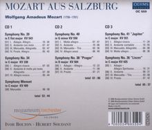 Wolfgang Amadeus Mozart (1756-1791): Symphonien Nr.34,36,38-41, 3 CDs