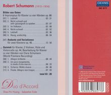 Robert Schumann (1810-1856): Werke für Klavier 4-händig, CD