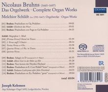 Nicolaus Bruhns (1665-1697): Sämtliche Orgelwerke, Super Audio CD