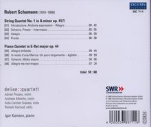 Robert Schumann (1810-1856): Klavierquintett op.44, CD