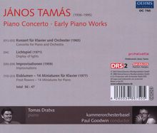 Janos Tamas (1936-1995): Klavierkonzert, CD