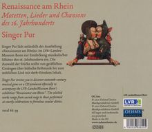 Singer Pur - Renaissance am Rhein, CD