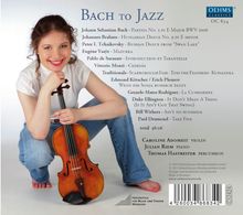 Caroline Adomeit - Bach to Jazz, CD