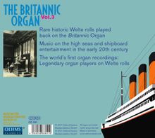 The Britannic Organ 3 - Musik auf hoher See, 2 CDs