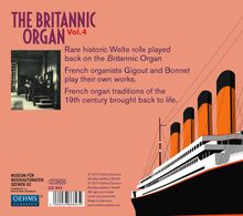 The Britannic Organ 4 - Eugene Gigout &amp; Joseph Bonnet, 2 CDs