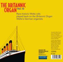 The Britannic Organ 10 - Welte's German organists and their music, 2 CDs