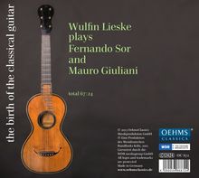 Wulfin Lieske - The Birth of the Classical Guitar, CD