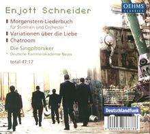 Enjott Schneider (geb. 1950): Chatroom, CD