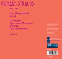 Richard Strauss (1864-1949): Alpensymphonie op.64, CD