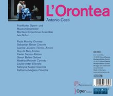 Marc (Pietro) Antonio Cesti (1623-1669): L'Orontea, 3 CDs