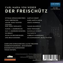 Carl Maria von Weber (1786-1826): Der Freischütz, 2 CDs