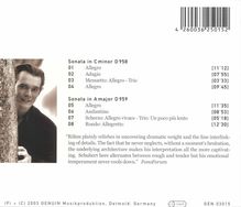 Franz Schubert (1797-1828): Klaviersonaten D.958 &amp; D.959, CD