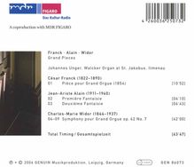 Johannes Unger - Grand Pieces, CD