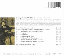 Sigfrid Karg-Elert (1877-1933): Geistliche Chorwerke, CD
