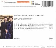 Duo Staemmler - Werke für Cello &amp; Klavier, CD