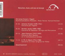 Christian Kunert - Fagottkonzerte, CD