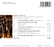 Banda Sinfonica Juvenil Simon Bolivar - Mambos y Fanfarria!, CD