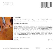 Rastrelli Cello Quartett - Cello Effect (Transkriptionen für Celloquartett), CD