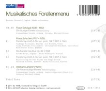 Consortium Vocale Leipzig - Musikalisches Forellenmenü, CD