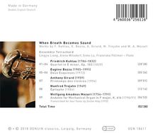Ensemble Tetrachord - When Breath becomes Sound, CD