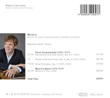 Matthias Roth - Miroirs, CD