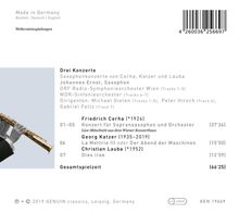 Johannes Ernst - Drei Konzerte, CD