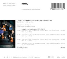 Ludwig van Beethoven (1770-1827): Klavierquartette WoO 36 Nr.1-3, CD