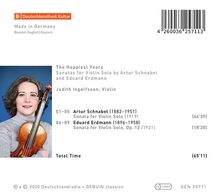 Artur Schnabel (1882-1951): Sonate für Violine solo (1919), CD