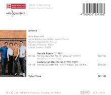 Gerald Resch (geb. 1975): Streichquartett Nr.3 "Attacca", CD