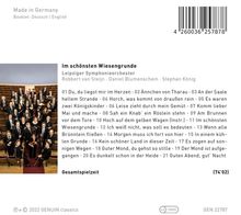 Daniel Blumenschein - Im schönsten Wiesengrunde, CD
