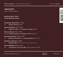 Matthias Well  &amp; Lilian Akopova - Jazzissimo, CD