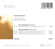Sophia Jaffe &amp; Björn Lehmann - Companions of Art, CD