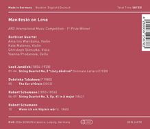 Barbican Quartet - Manifesto on Love, CD