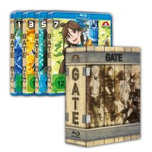 Gate Staffel 1-2 (Gesamtausgabe) (Blu-ray), 8 Blu-ray Discs