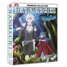 DanMachi - Is It Wrong to Try to Pick Up Girls in a Dungeon? Staffel 3 (Gesamtausgabe) (Blu-ray), 4 Blu-ray Discs