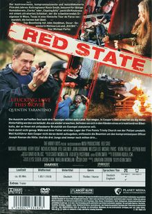 Red State, DVD