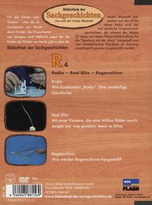 Bibliothek der Sachgeschichten - R4 (Radio-Regenschirm), DVD