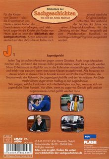 Bibliothek der Sachgeschichten - J1 (Jugendgericht), DVD
