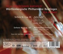 Felix Mendelssohn Bartholdy (1809-1847): Symphonien Nr.4 &amp; 5, Super Audio CD