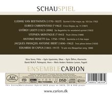 Ensemble Carion - Schauspiel, Super Audio CD